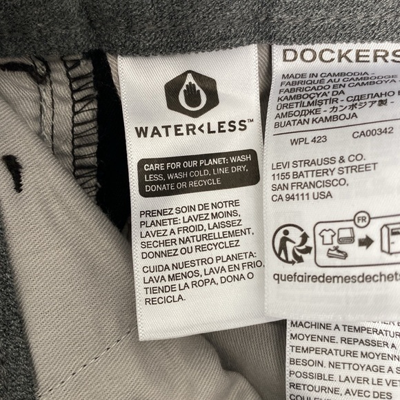 New Dockers Men's Straight Fit Workday Khaki Smart 360 Flex Pants 32 x 32 - Picture 5 of 15